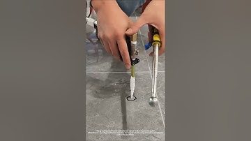 Ceramic tile hollow drum repair process