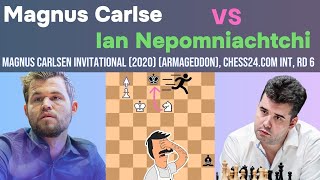 Magnus Carlsen vs Ian Nepomniachtchi ||Magnus Carlsen Invitational (2020)