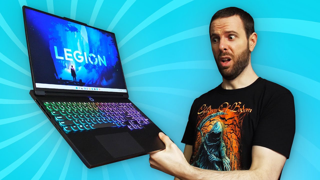 video Lenovo Legion Slim 7i Gen 7 (2022, Intel)