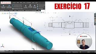 SOLIDWORKS PARA INICIANTES   EXERCÍCIO 17