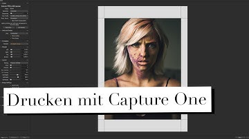 Capture One und Drucken | soft proofing | sharpening | printing| Layouts