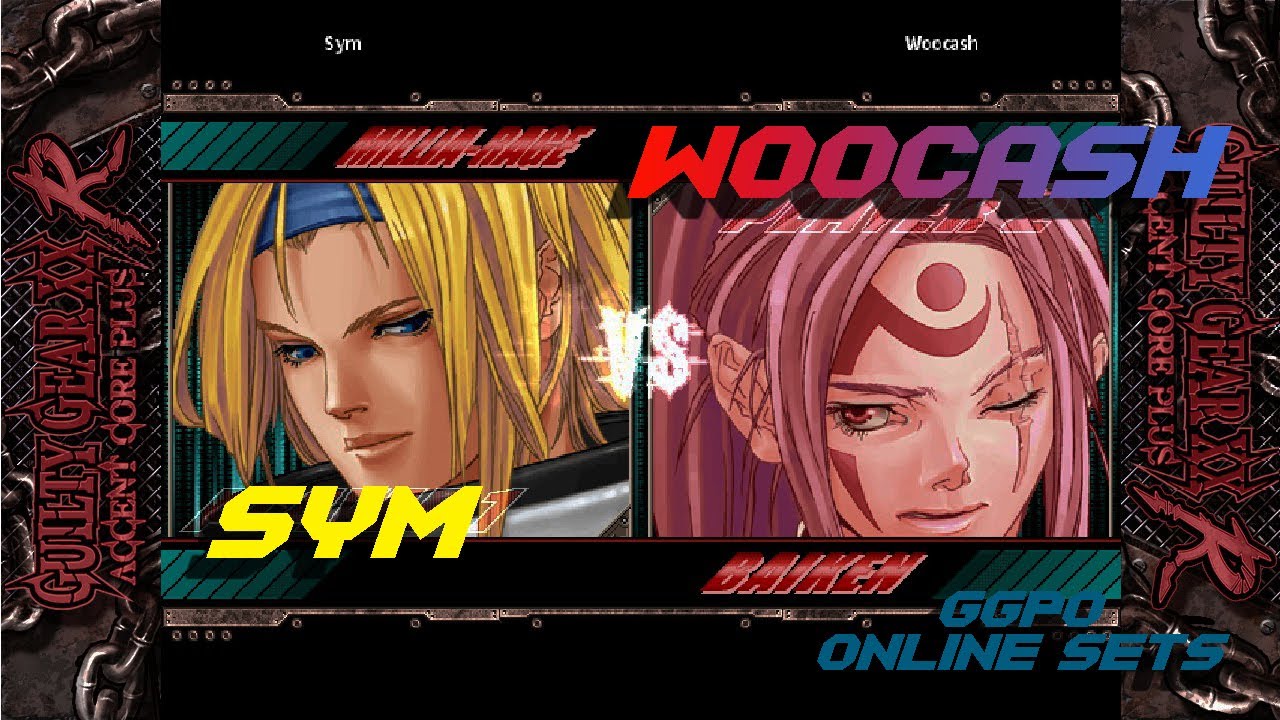 Woocash (Baiken) vs Sym (Millia) - Guilty Gear +R Longplay
