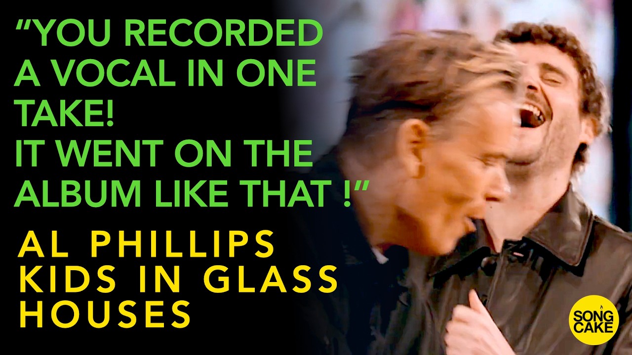 KIDS IN GLASS HOUSES, AL PHILLIPS AT THE SONG CAKE DESK, REACTING TO ...