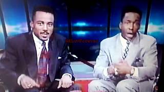 Ralph Tresvant and Bobby Brown Host Friday Night Videos in 1991