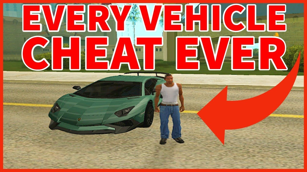 GTA San Andreas PC - Top 10 Car Cheats 