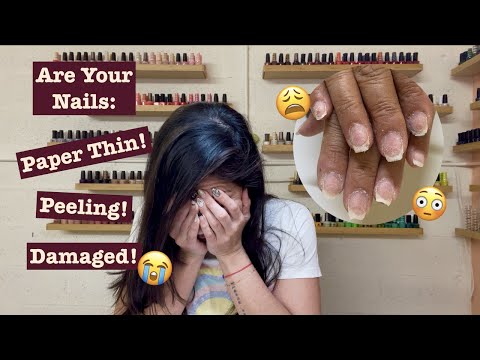 How To Make Nails Stronger After Removing Acrylics