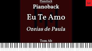 Eu Te Amo - Ozeias de Paula PLAYBACK Tom Ab LEGENDADO #playback #playbackgospel