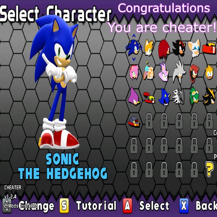 How to Unlock All Characters in Sonic World DX #shorts