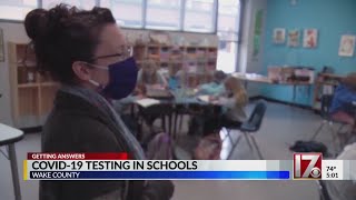 Wake County seeks to have COVID testing performed in schools