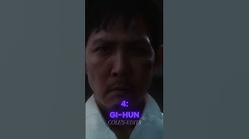 My Top 5 Favorite SQUID GAME characters #squidgame #shorts #edit