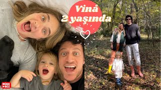 VLOG | Vinå 2 yaşında 🎂 doğa’da doğum günü tatili 🍁| Narköy’de orman yürüyüşü