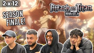 INCREDIBLE FINALE! | Anime NEWBIES vs. Attack on Titan 2x12 "Scream" Reaction