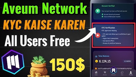 🔥Aveum Network Kyc Full Guide| How to Complete Aveum KYC Process, Free Ma Aveum App KYC Kaise karen