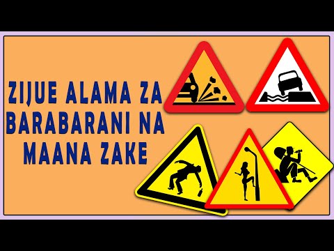 Video: Je, ninawezaje kusakinisha chapisho la alama za barabarani?