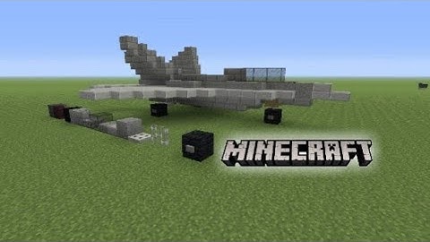 Minecraft F-22 Raptor (Tutorial)