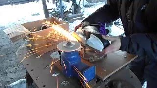 Станок для заточки коньков
