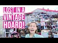 CRAZY FUN FLEA MARKET HOARD! | SHOP WITH ME | RESELLING VINTAGE