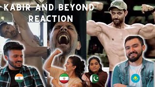 KABIR AND BEYOND REACTION | HRITHIK ROSHAN'S BODY TRANSFORMATION | Foreigners REACT