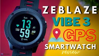 Zeblaze VIBE 3 GPS 1.3'' Full-round Touch Screen Built-in GPS Smartwatch | Review & how to set up. screenshot 5