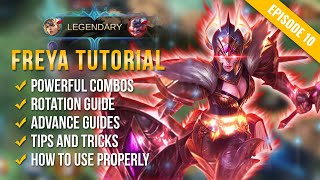 FREYA Tutorial & Guide 2022 (English): Skills, Combo, Rotation, Tips & Tricks | Mobile Legends | ML