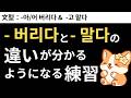 - 버리다と- 말다の違いがわかるようになる練習|瞬間韓作文【中級】#50 -아/어 버리다 & -고 말다