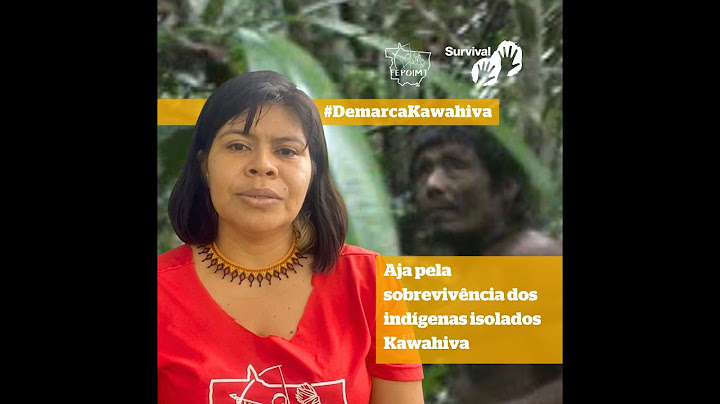 Indígenas isolados Kawahiva cada vez mais cercados