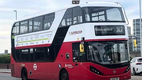 FRV | SL2: North Woolwich - Walthamstow Central | Arriva London Superloop HA45 (LK66 HBF) 12/04/2025