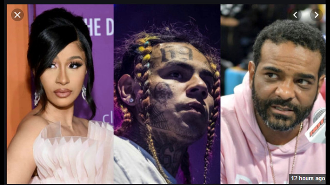 6IX9INE TEKASHI RATS ON CARDI B,JIM JONES,50 CENT TROLLS RAPPER YouTube