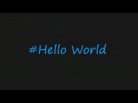 Hello World c++ Tutorial Deutsch (Tutorial Reihe 1 Teil 1)
