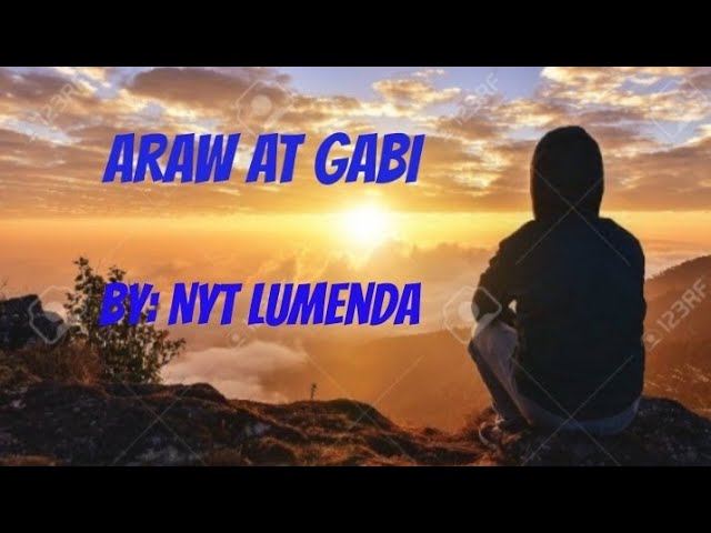 Araw at Gabi (lyrics) by Nyt Lumenda class=