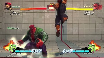 Ultra SFIV: Hakan Delayed Wakeup Safe Jump