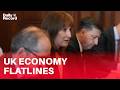 UK economy flatlines unexpectedly in January