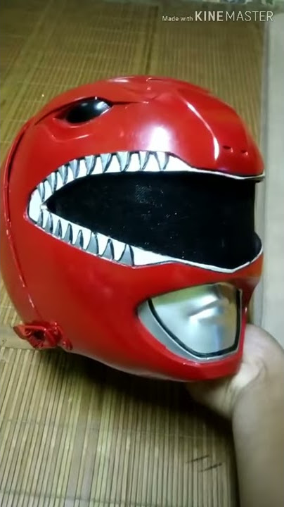 MY RED RANGER HELMETS