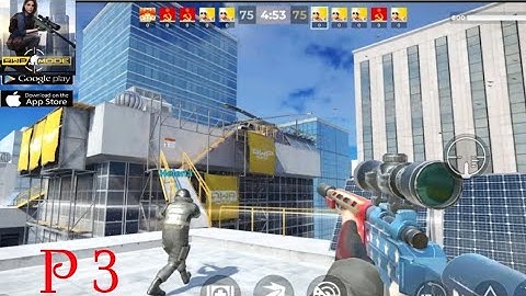 AWP Mode: Elite online 3D sniper FPS - Gameplay Walkthrough Part 3 (Android, iOS)