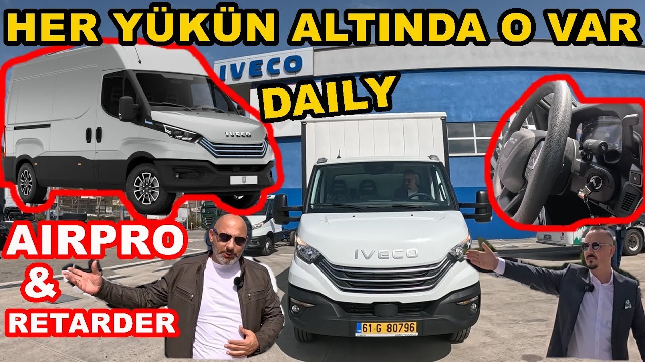 KÖRÜKLÜ VE RETARDERLİ İVECO DAILY'LER YOLLARDA / DETAYLI İNCELEME