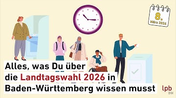 Alles, was Du über die Landtagswahl 2026 in Baden-Württemberg wissen musst