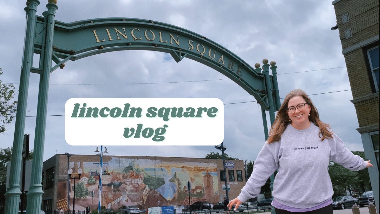 CHICAGO TRAVEL VLOG: A Day in Lincoln Square | Lincoln Square Chicago Travel Guide