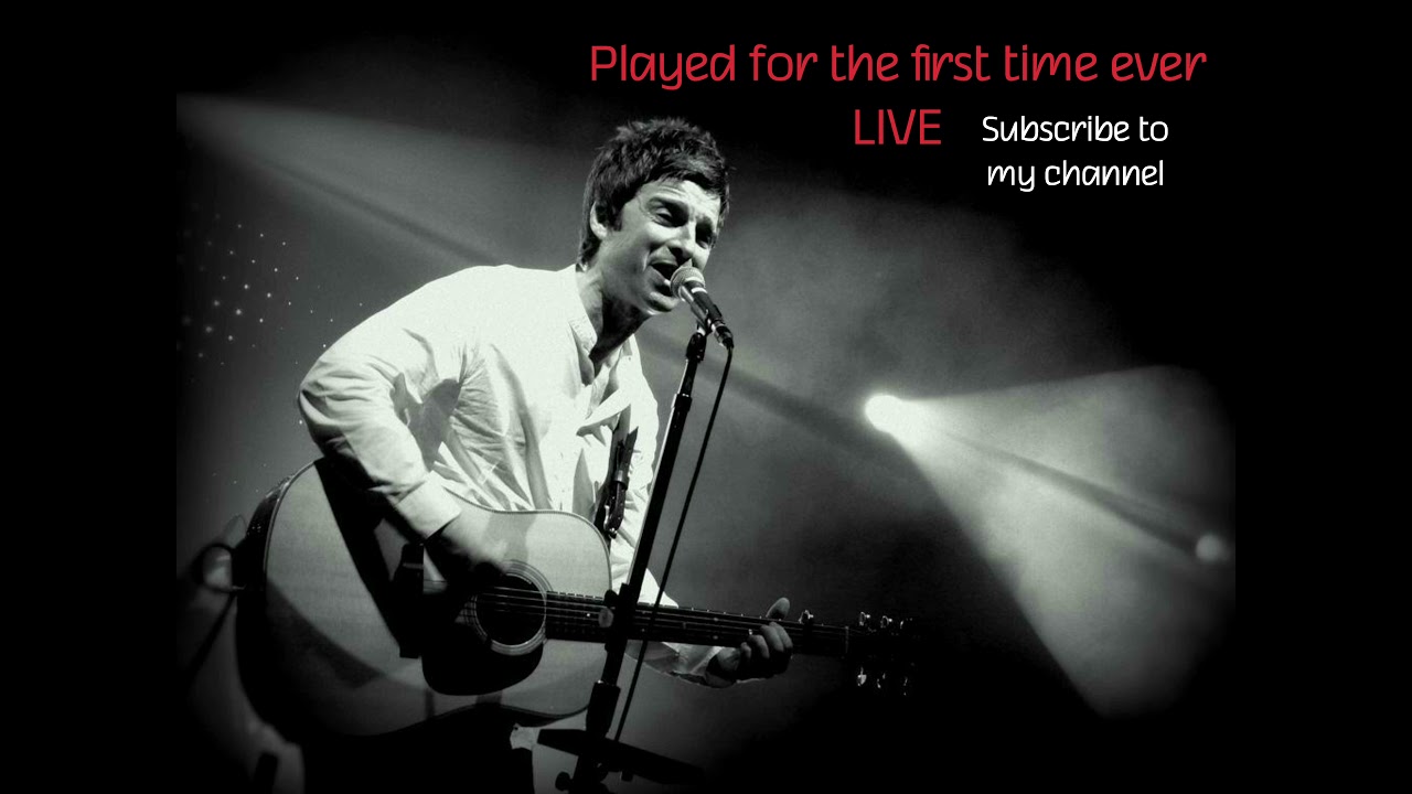 Noel Gallagher - While The Song Remains The Same. (Unheard song, Played for the first time [LIVE] 😯)