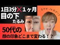 目の下のたるみ取りで‐10歳！50歳が1ヶ月で変わる3つの習慣