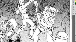 How I tone a comic screenshot 5