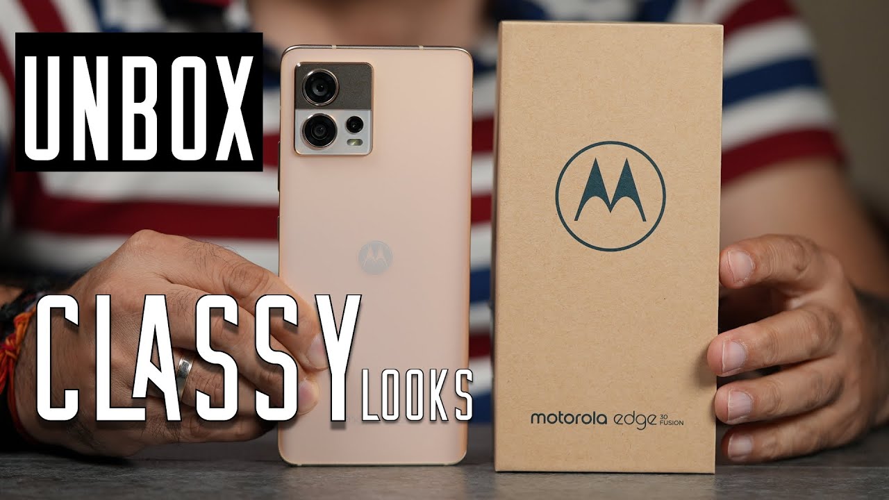 Moto Edge 30 Fusion Unboxing and First Impression! (Classy Looks) 