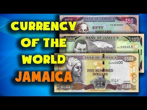 Currency Of The World - Jamaica. Jamaican Dollar. Exchange Rates Jamaica. Jamaican Banknotes