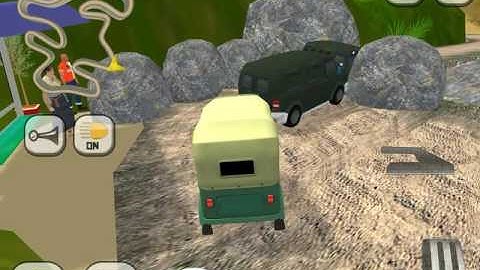 Off Road Tuk Tuk Auto Rickshaw Driving 3D Simulator iOS Gameplay