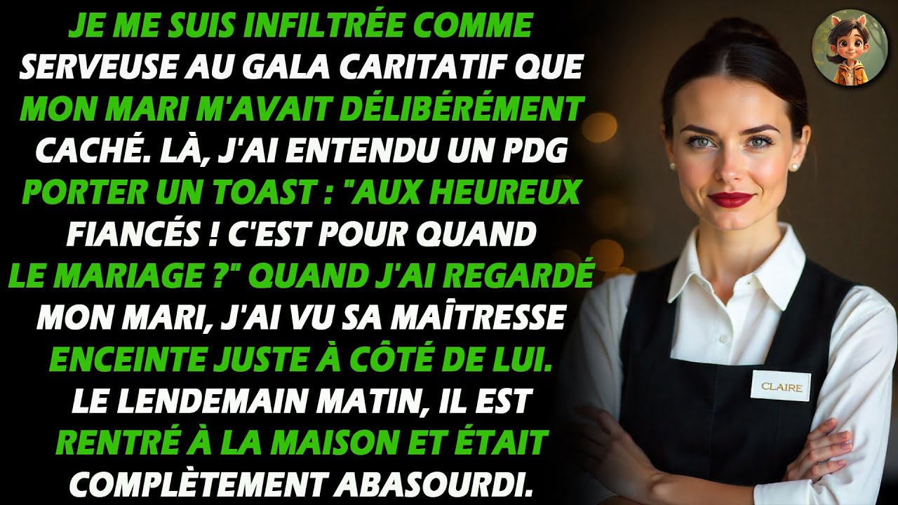 Je me suis infiltrée comme personnel à la soirée de gala 