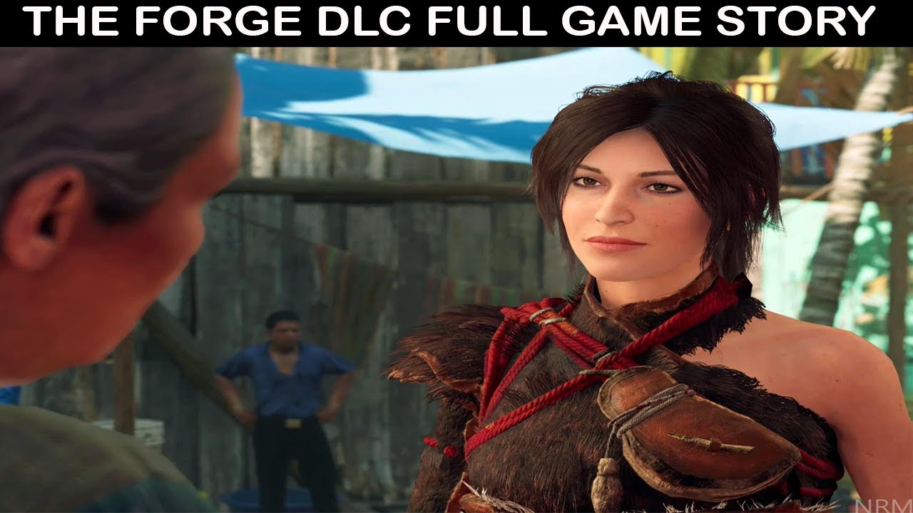 SHADOW OF THE TOMB RAIDER The Forge DLC All Cutscenes (Game Movie) Full Story 1080p 60FPS