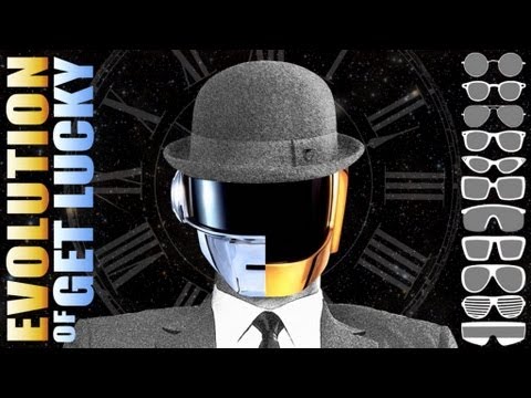 Evolution of Get Lucky [Daft Punk Chronologic cover by PV NOVA]