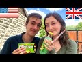 BRITISH try AMERICAN candy!!