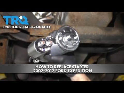 How to Replace Starter 2007-17 Ford Expedition