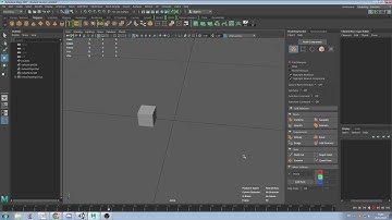 Cube animation in Maya
