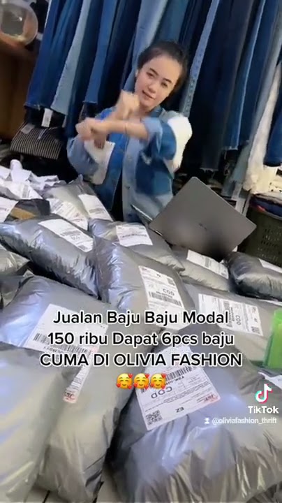 MULAI MODAL 150 RIBU BISA JUALAN BAJU UNTUNG JUTAAAN